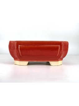 Tiesto rectangular 27 cm rojo CA33/1R