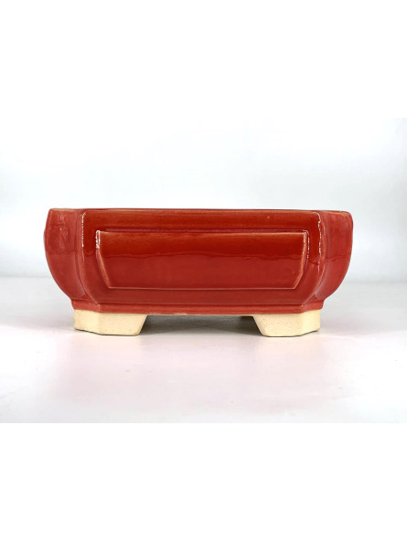 Tiesto rectangular 27 cm rojo CA33/1R