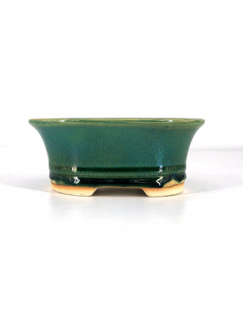 Tiesto ovalado 20 cm verde CA30/2V