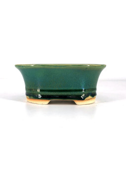 Tiesto ovalado 20 cm verde CA30/2V