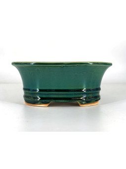 Tiesto ovalado 15 cm verde CA30/3V