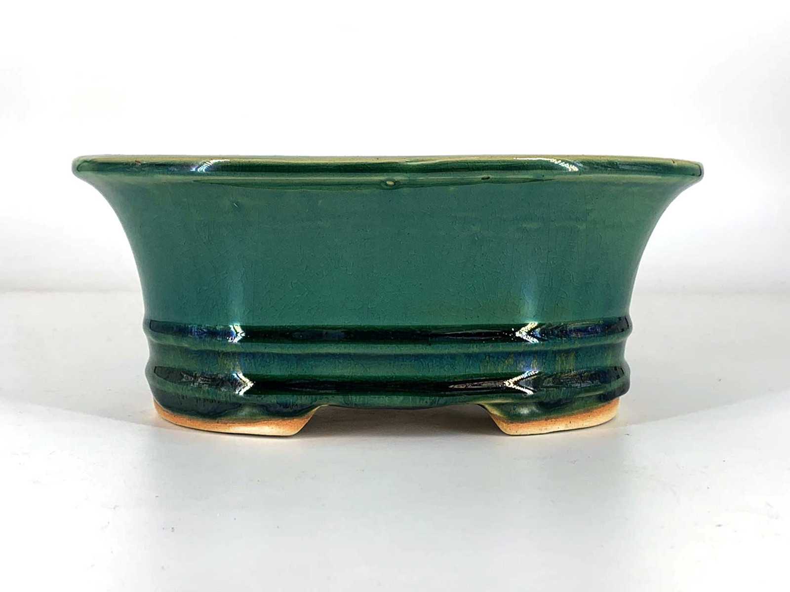 Tiesto ovalado 15 cm verde CA30/3V