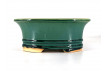 Tiesto ovalado 25 cm verde CA30/1V