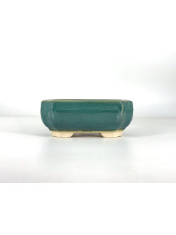 Tiesto rectangular 16 cm verde agua CA33/3VA