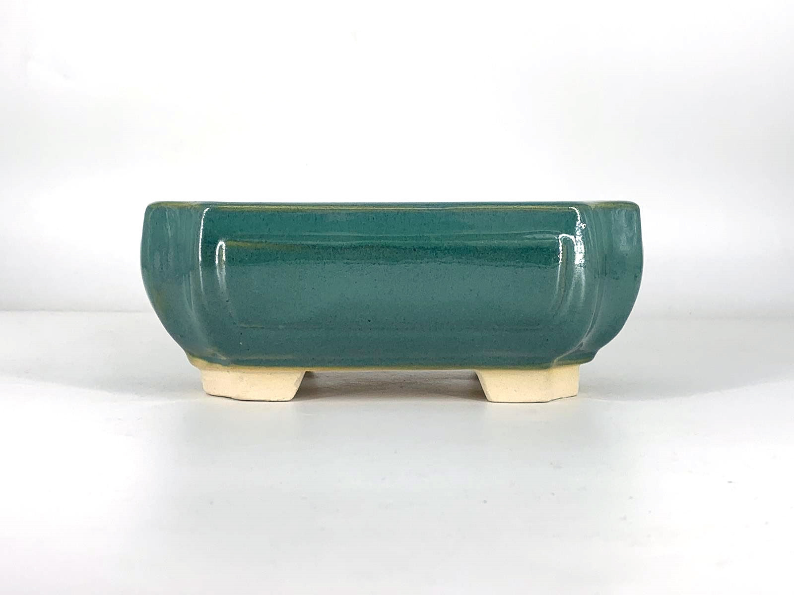 Tiesto rectangular 22 cm verde agua CA33/2VA