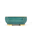Tiesto rectangular 27 cm verde agua CA33/1VA