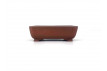 Tiesto rectangular 12 cm Yixing CD15 sin esmaltar