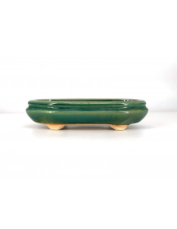 Tiesto ovalado 24,5 cm verde CA2V