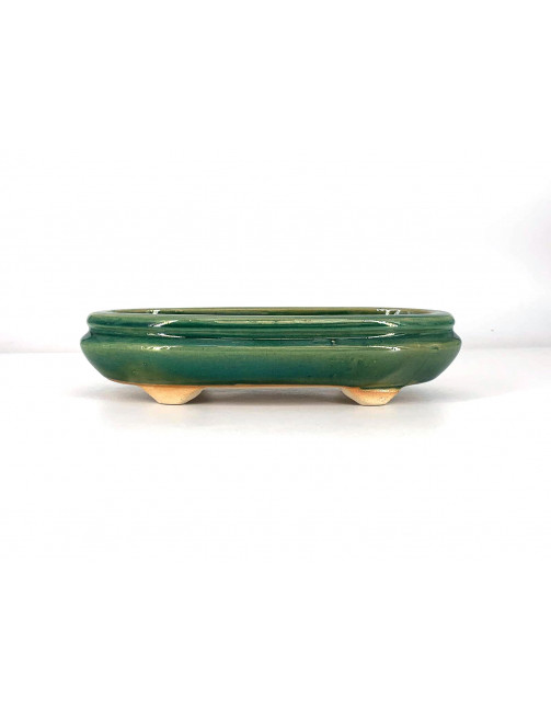 Tiesto ovalado 24,5 cm verde CA2V