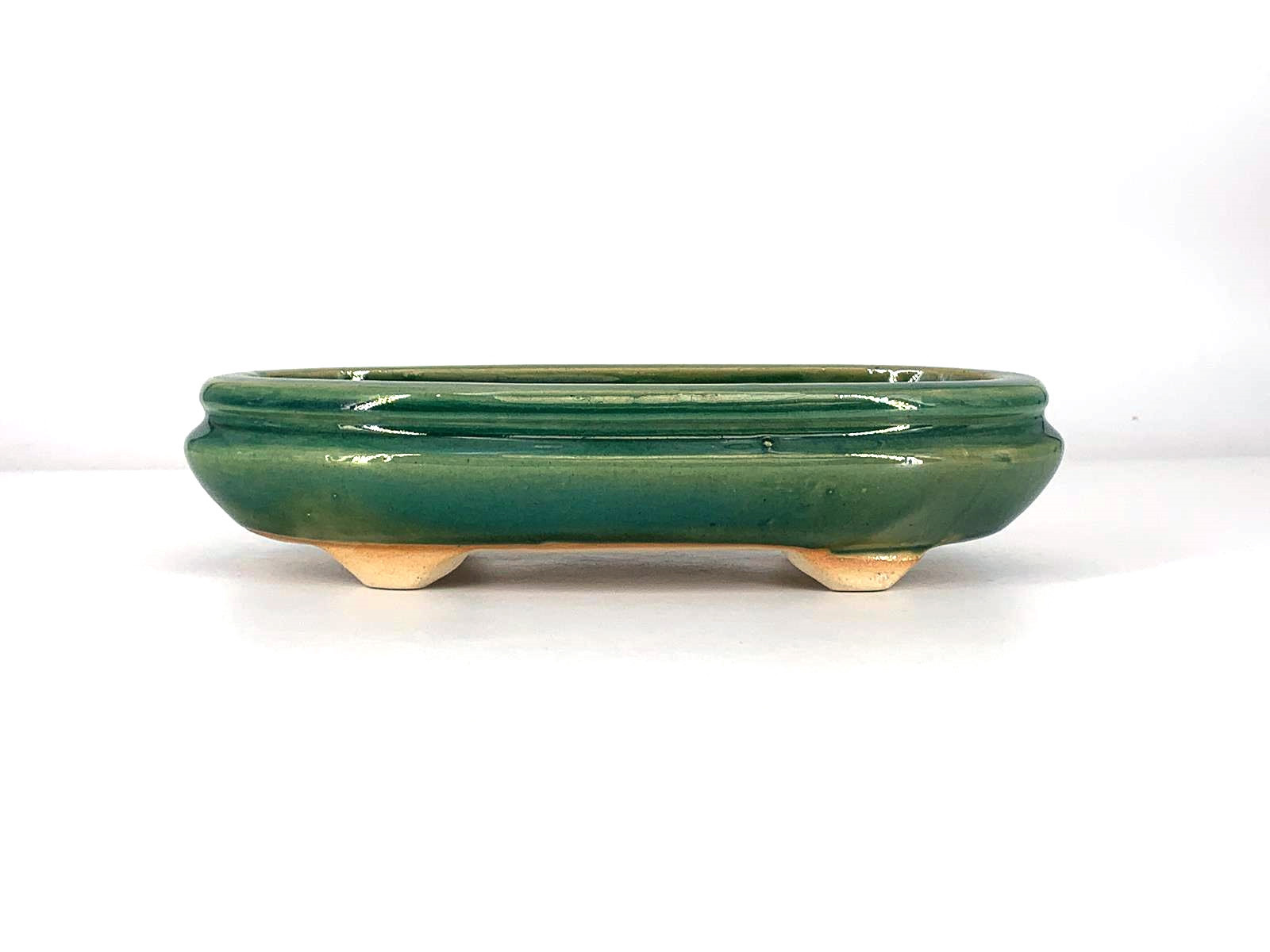 Tiesto ovalado 24,5 cm verde CA2V