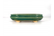 Tiesto ovalado 24,5 cm verde CA2V