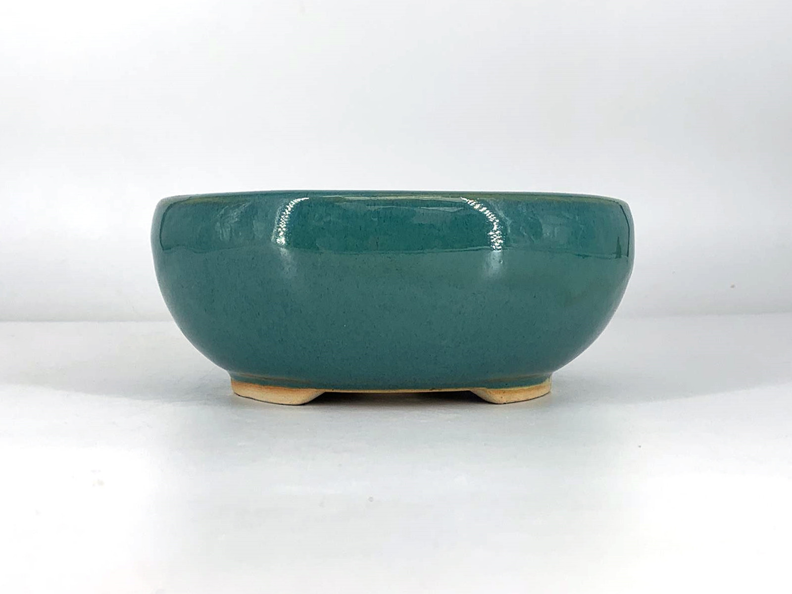 Tiesto redondo 17 cm verde agua CA24/1VA