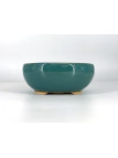 Tiesto redondo 17 cm verde agua CA24/1VA