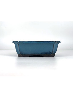 Tiesto rectangular 19 cm azul CA10