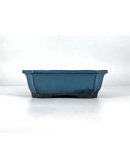 Tiesto rectangular 19 cm azul CA10
