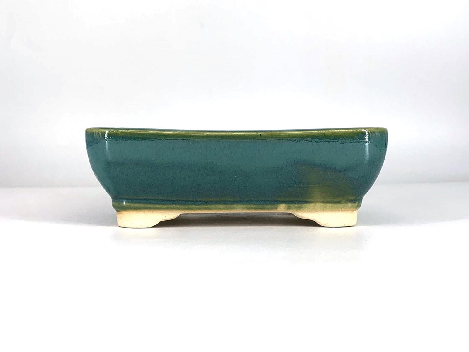 Tiesto rectangular 21.5 cm  verde CA34/2VB