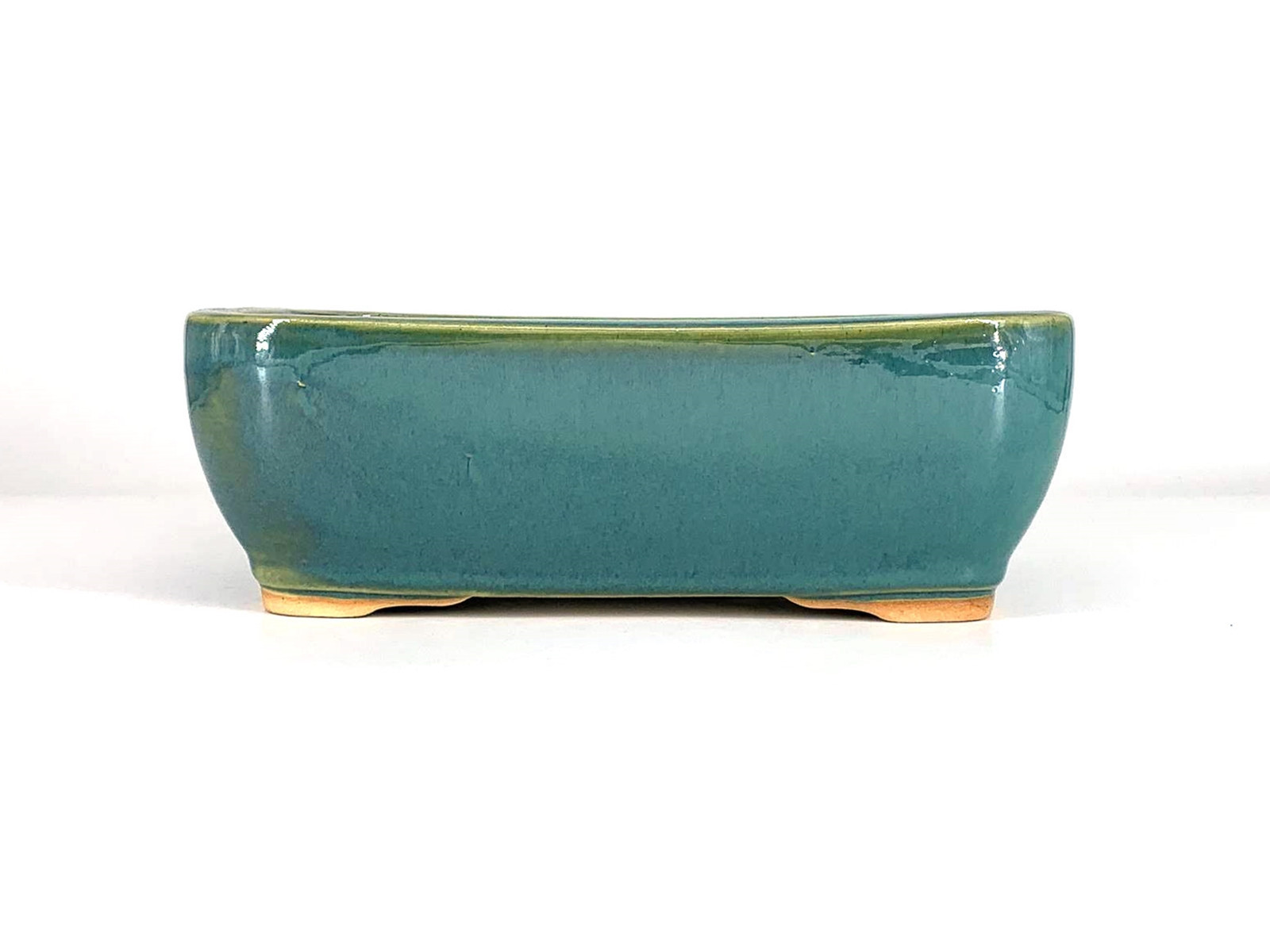Tiesto rectangular 27 cm verde CA34/1Vb