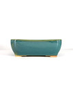 Tiesto rectangular 27 cm verde CA34/1Vb