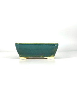 Tiesto rectangular 16 cm  verde CA34/3VB