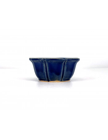 Tiesto hexagonal 17 cm azul CA22/1A