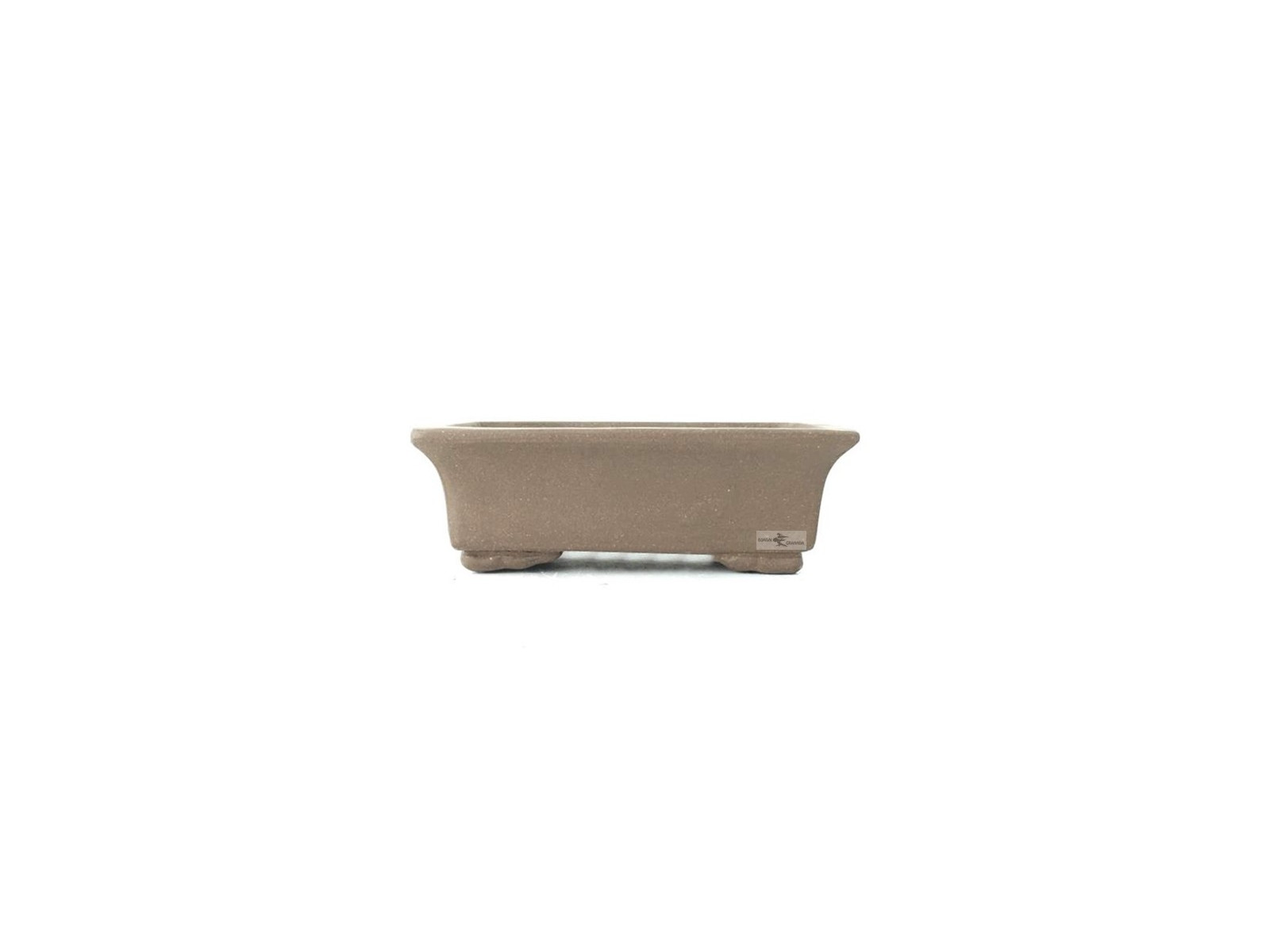 Tiesto rectangular 16.5 cm sin esmaltar 13275/4 para bonsai