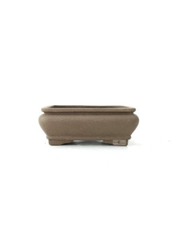 Tiesto rectangular 14.5 cm sin esmaltar 13275/1 para bonsai