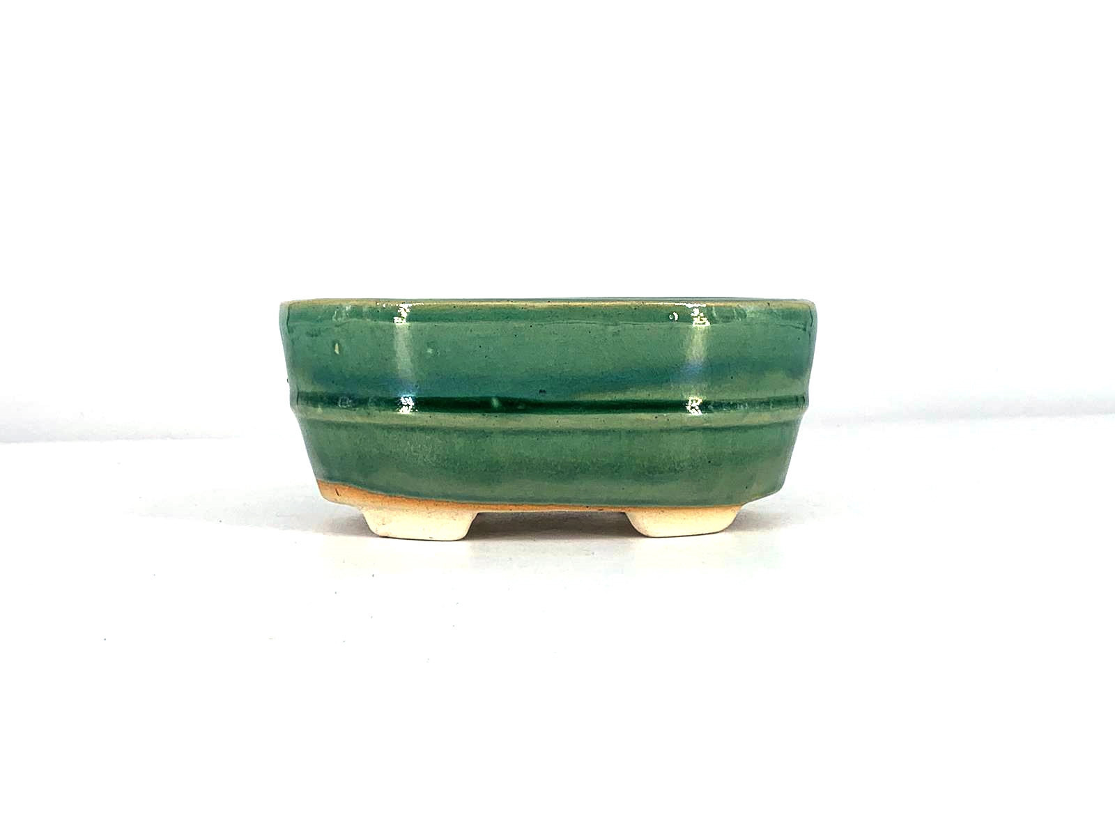 Tiesto ovalado 16 cm verde CA31/3