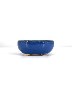 Tiesto redondo 13 cm celeste CA24/2CL