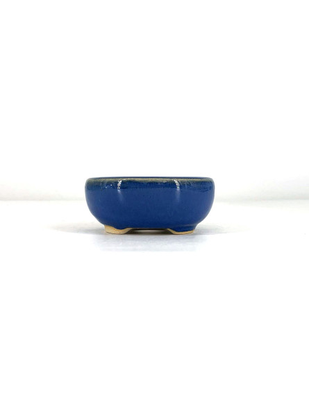 Tiesto redondo 9 cm celeste CA24/3CL