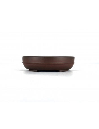Tiesto ovalado 15.5 cm CD24 Yixing sin esmaltar