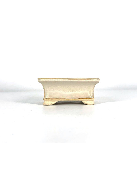 Tiesto rectangular 12 cm crema CA16/2CR