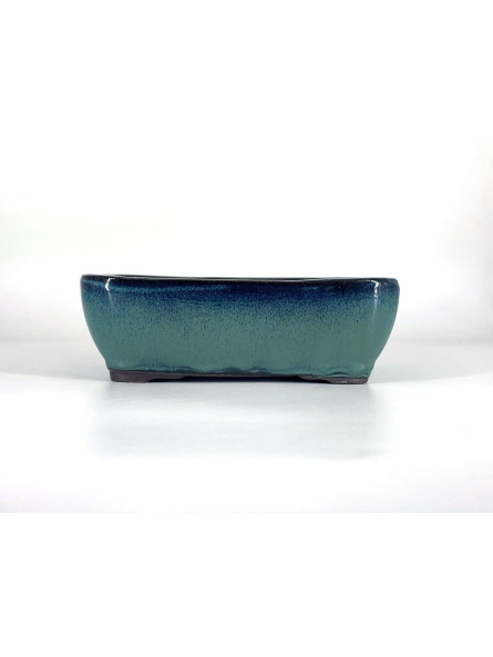 Tiesto rectangular 27 cm verde CA34/1V