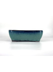 Tiesto rectangular 27 cm verde CA34/1V