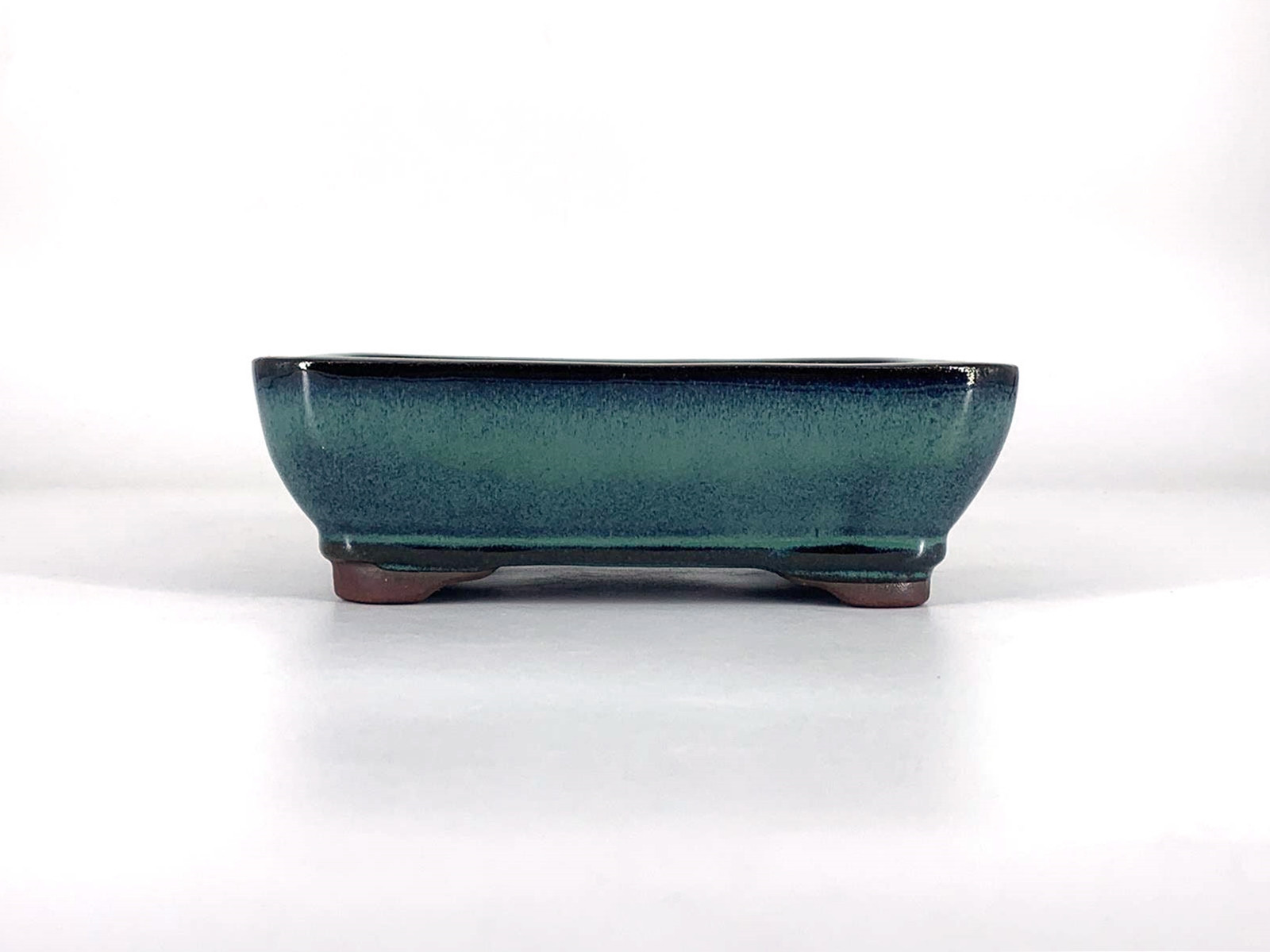 Tiesto rectangular 21.5 cm  verde CA34/2V