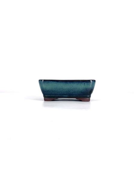 Tiesto rectangular 16 cm  verde agua CA34/3V