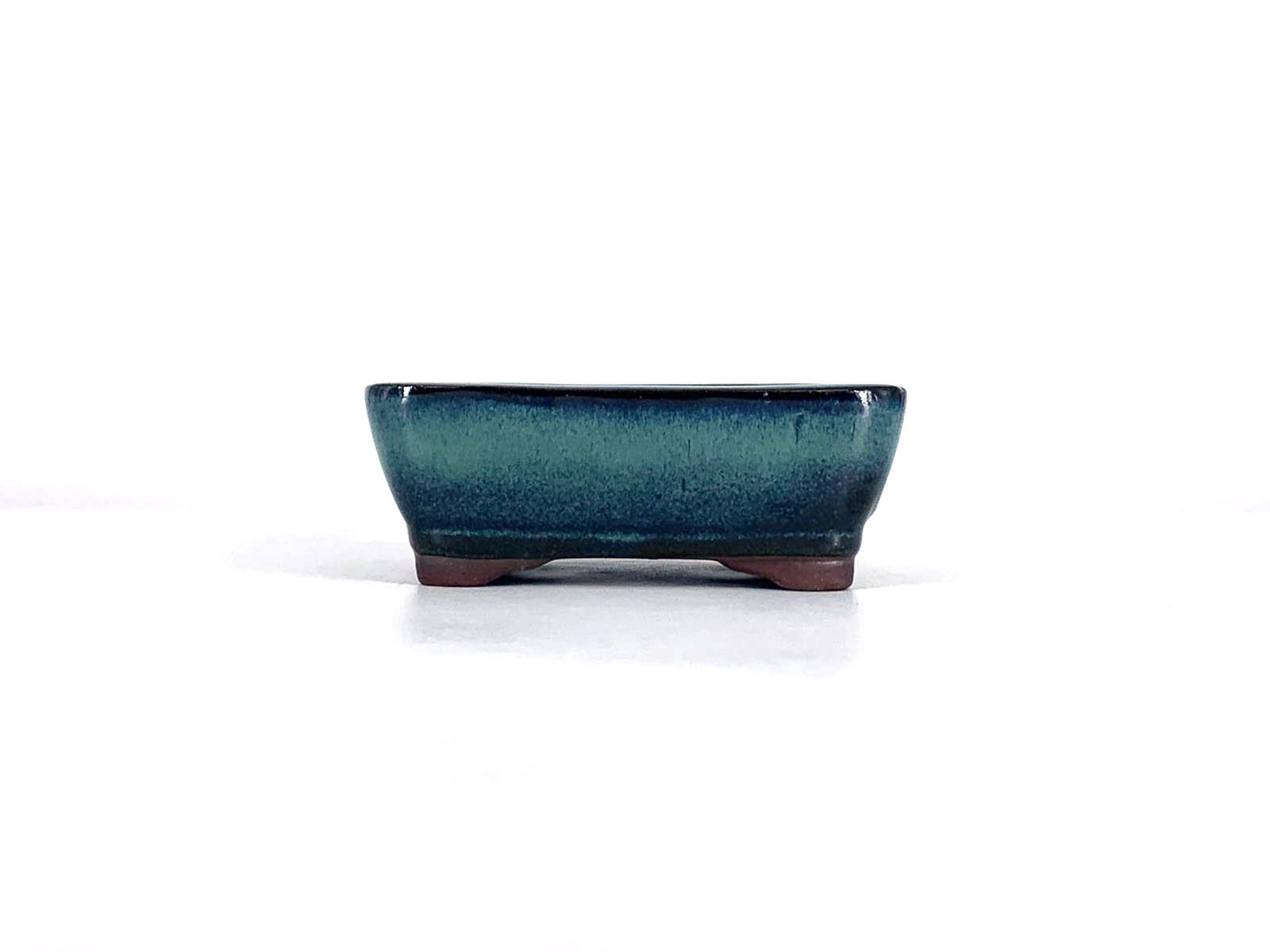 Tiesto rectangular 16 cm  verde agua CA34/3V