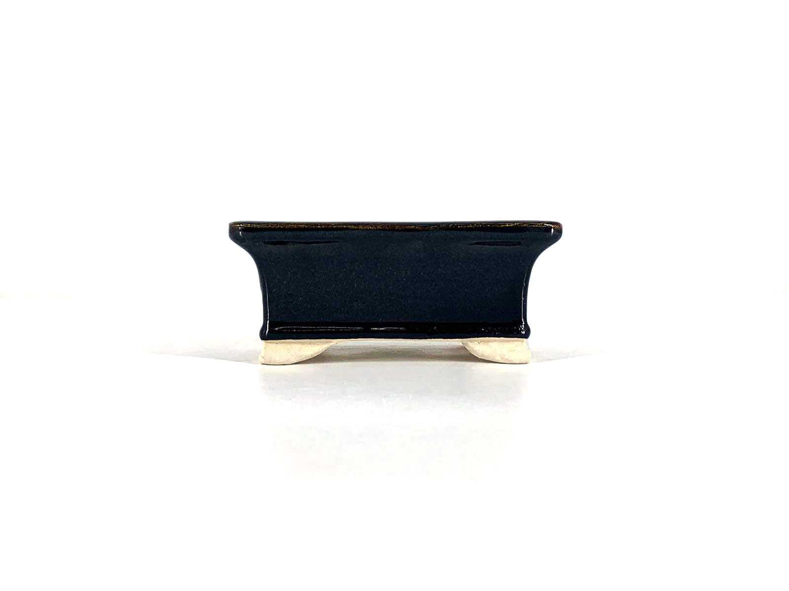 Tiesto rectangular 12 cm marrón CA16/2M