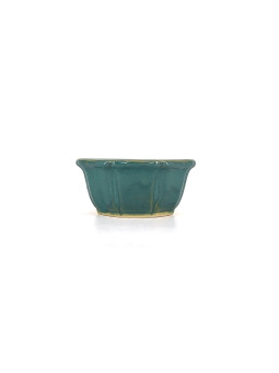 Tiesto hexagonal 11 cm verde agua CA22/2VA