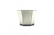 Tiesto hexagonal 8 cm crema Yokkachi JY1CR