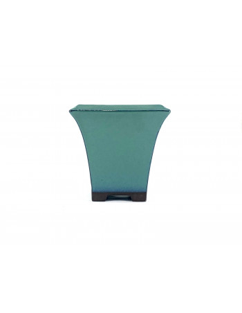Tiesto cuadrado cascada 12 cm verde  Yokkaichi JY2V