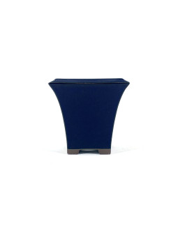 Tiesto cuadrado cascada 12 cm azul  Yokkaichi JY2A