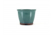 Tiesto redondo cascada 9 cm verde Yokkaichi JY6V