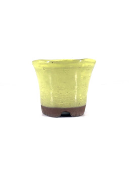 Tiesto redondo cascada 9 cm amarillo  Yokkaichi JY5AM