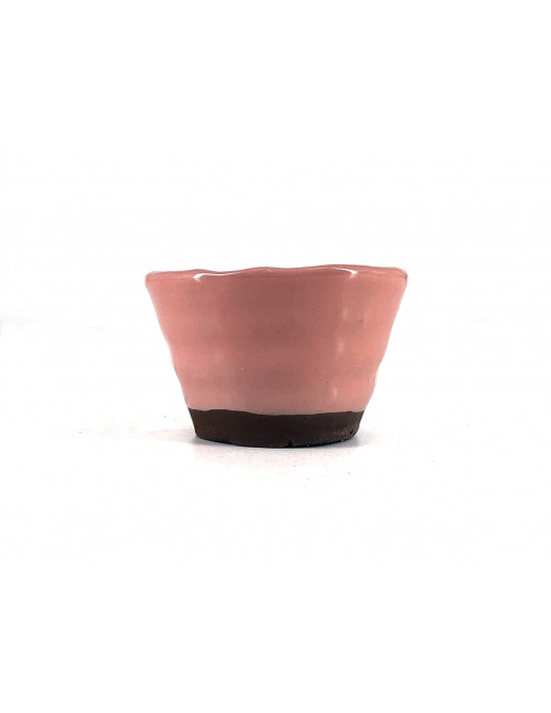 Tiesto redondo 8 cm rosa Yokkaichi JY3rs