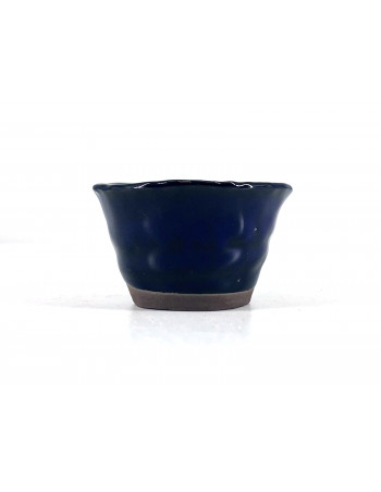 Tiesto redondo 8 cm azul Yokkaichi JY3a
