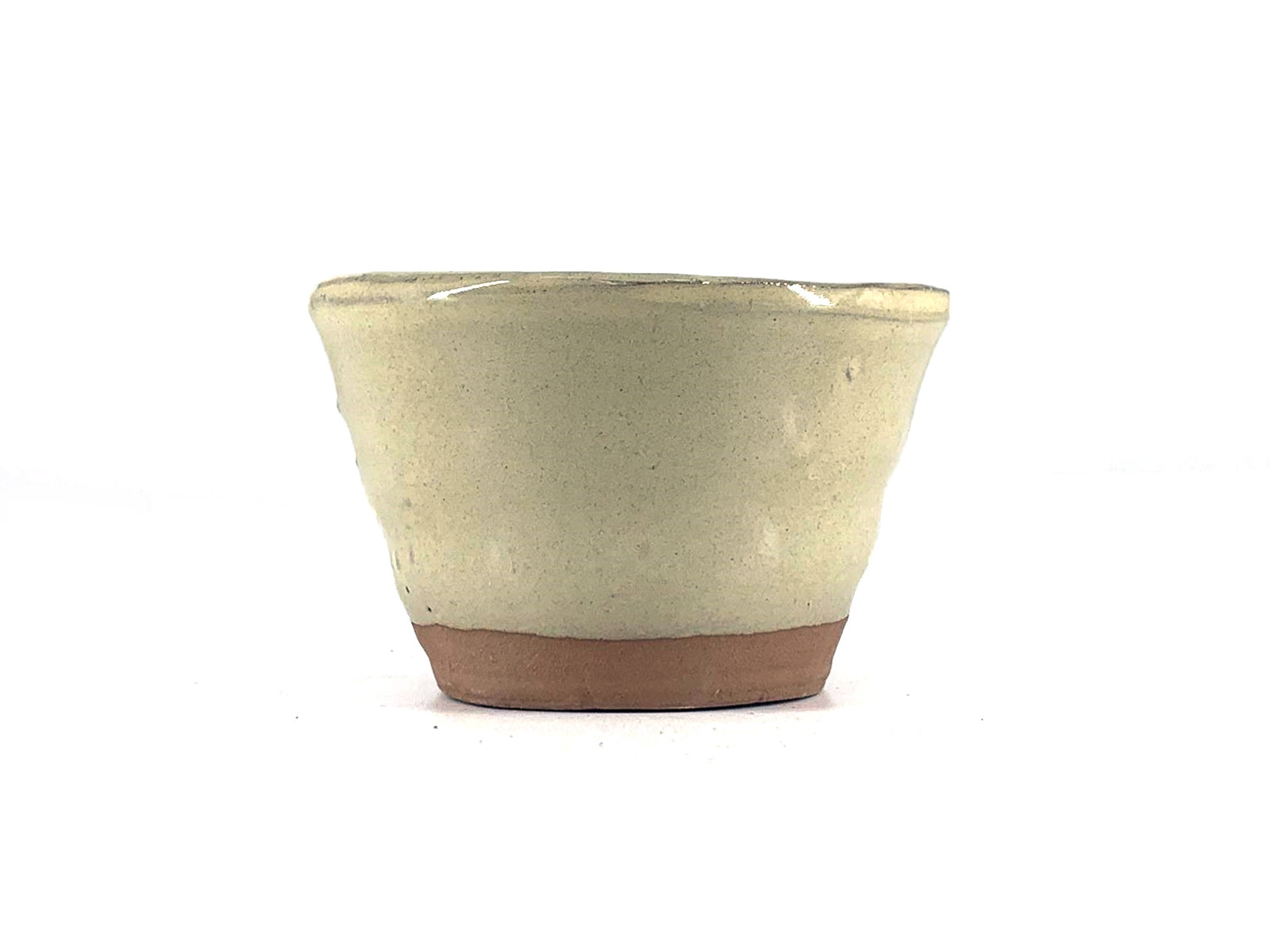 Tiesto redondo 8 cm crema Yokkaichi JY3c