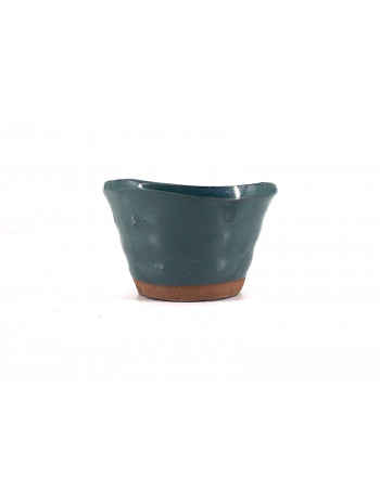 Tiesto redondo 8 cm verde Yokkaichi JY3v