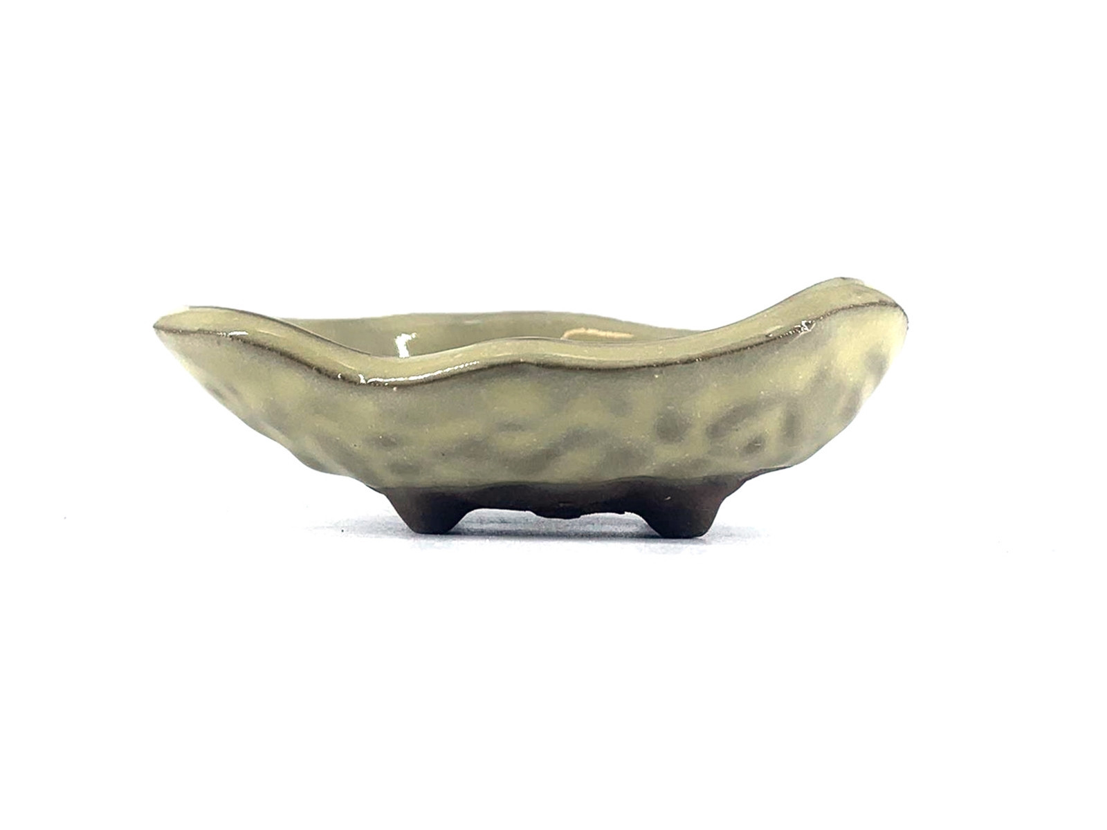 Tiesto irregular 7.5 cm crema Yokkaichi JY12/5C