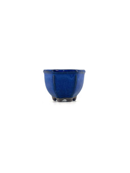 Tiesto hexagonal 4.5 cm azul Yokkaichi JY12/1A
