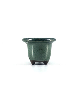 Tiesto redondo 5.5 cm Yokkaichi verde JY12/2V